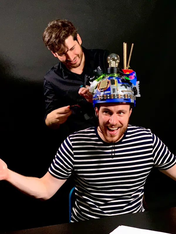 Kristofer Norvick and Nelson Inno – WeSpark Innovation Helmet